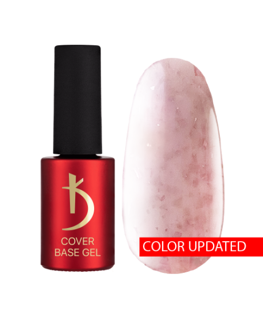 Камуфлююче базове покриття Cover Base Gel Flake 09, 7 мл